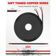 thumbnail image 5 of Cable eléctrico NAOEVO, calibre 20, 2 conductores, 20 AWG, 15 m, 5 of 5