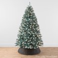 Best Choice Products 7.5ft Pre-Lit Blue Spruce Christmas Tree w/ Foldable Base, 420 Lights, 1384 Tips