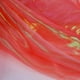 thumbnail image 4 of Tela de organza Qidekjjt, naranja, rojo, iridiscente, 10 m de largo, 4 of 8