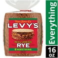 thumbnail image 2 of Levy's Real Jewish Rye Everything Bread, 16 oz, 2 of 6