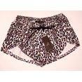 thumbnail image 2 of THE FIFTH Stand Still Mini JOGGER Drawstring Shorts LEOPARD Print SPORTY Luxe S, 2 of 2