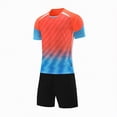 thumbnail image 4 of CAICJ98 Kids Soccer Jerseys for Boys Girls Training Outfit Team Uniform Athletic Shirts Shorts Clothing Sets Sportswear (X,7-8 Years), 4 of 4