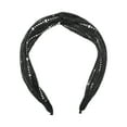 thumbnail image 4 of Unique Bargains 1 Pc Sequin Wide Headbands for Women Black Gray, 4 of 6