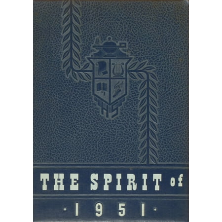 (Custom Reprint) Yearbook: 1951 Bunker Hill High School - Spirit Yearbook (Bunker Hill IN)