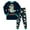 Dark Green, variant on Bamboo Viscose Toddler Boys Pajamas Cool Boys Pajamas Comfy Long Sleeve Graphic Top + Pant Fall Winter Pjs Set 2 Piece for 1t 2t 3t 4t 5t Kids Sleepwear Set Toddler Boys Clothes