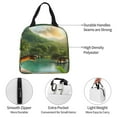 thumbnail image 3 of Pofeuu Lake Forest Dinosaur Print Lunch Bag Lunch Box Large Capacity Insulated Lunch Bag for Adult, Leakproof Reusable Lunch Tote Bags for Work, 3 of 5