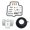 Repair Kit,Float,Diaphragm, variant on CarbForge Motorcycle Carburetor Rebuild Kit for Suzuki RV125 Vanvan 2003-2007 125cc Float