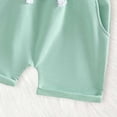 thumbnail image 7 of Faraee Baby Girl First Birthday Outfit In My One Year Old Era Top Short Sleeve 1st Birthday Shirt and Casual Shorts Clothing Set 6 12 18 Months Light Green, 7 of 7