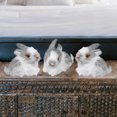 thumbnail image 5 of CIMAXIC Easter 4pcs Lifelike Hairy Bunny Model Simulate Rabbit Miniature Bunny Toy Kids Birthday Gift Mini Rabbit Ornament Desktop Decorative Accessory Props for Easter(Random Color), 5 of 5