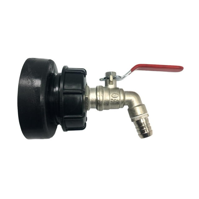 Adaptador de Barril Grande de Plateado y PP Resistente Rosca φ80 mm Salida de φ 16 mm DYNWAVEMX Válvula de tambor de aceite de agua