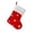 M, variant on QISIWOLE Festive Christmas Stocking, 18 Inch Faux Fur Cuff Soft Felt Hanging Decoration, Fill With Candy Treats for Holiday Party Fireplace Mantel Tree