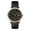 Gold - Black, variant on Men's Automatic IV Rose Gold Date White Dial Leather Watch
