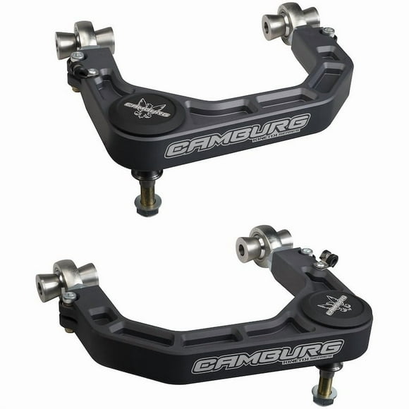 Camburg Control Arm CAM-310184-GRY Kinetik; Boxed; Adjustable; Gray; Billet Aluminum; With Uni-Ball Bearing; Set Of 2