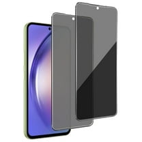 ZYQEEE 2 Pack Privacy Screen Protector for Samsung Galaxy A54 5G 6.4", Anti-Spy Tempered Glass, Bubble-Free, Easy Install