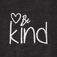 thumbnail image 2 of Dalix Be Kind Embroidered Cotton Relaxed Fit Short Sleeve Crewneck Tee Shirt Womens in Dark Heather XL X-Large, 2 of 5