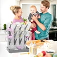 thumbnail image 6 of Baby Bottle Drying Rack - Large Vertical Bottle Dryer Rack Holder, Space Saving Countertop Drying Rack Baby Accessory for Baby Bottles and Pump Parts (Gray), 6 of 11