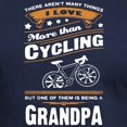 thumbnail image 3 of CafePress - CYCLING GRANDPA Men's Classic T Shirt - Men's Fitted T-Shirt, 3 of 4