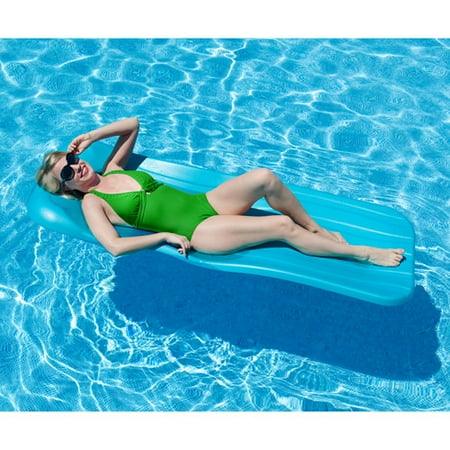 Aqua Cell Deluxe 1.75-in Thick Cool Pool Float - Aqua