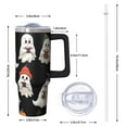 thumbnail image 2 of Halloween Gift 30oz Spooky Pumpkin Coffee Travel Tumbler with Handle and Straw Lid – Insulated Cup, 2 of 5