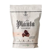 Ambrosia Planta - Premium Organic Plant-Based Protein | Vegan & Keto Friendly | Gourmet Flavors with No Bloating or Stomach Upset | Gluten & Soy Free | No Added Sugar | 25 Servings | Cacao
