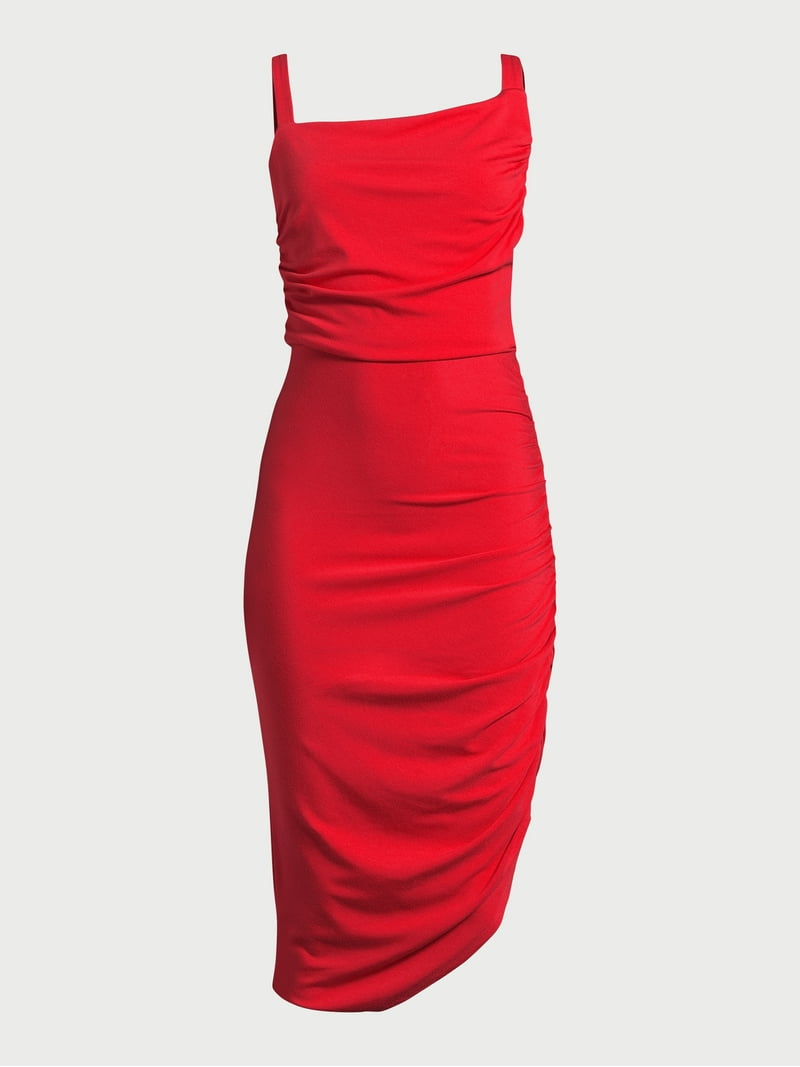 asymmetric bodycon dress Black Bodycon Dress One Shoulder Asymmetric Hem main image 1