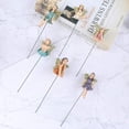 thumbnail image 2 of Accesorios de jardín de hadas para interiores y exteriores, 6 figuras de hadas en miniatura para plantas en macetas y minidecoraciones de césped para jardín, 2 of 5