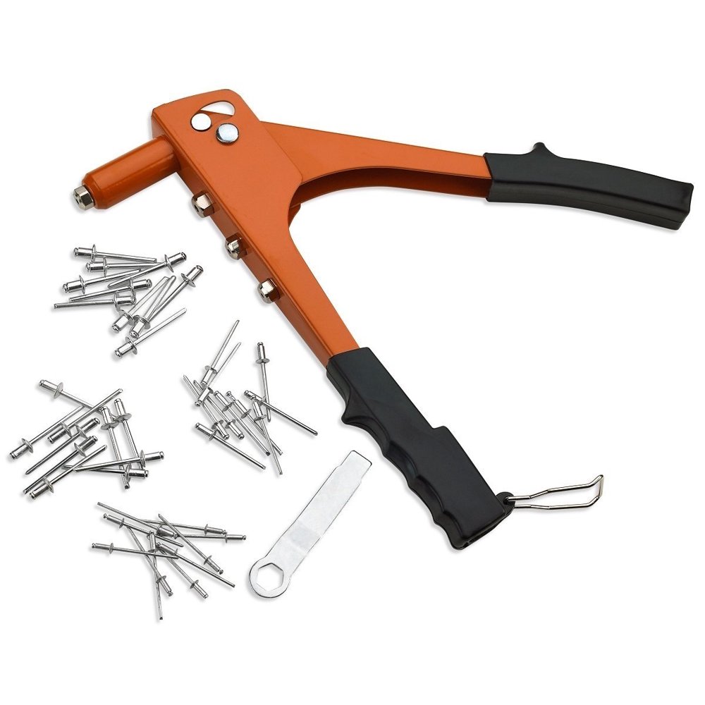 Rivet Gun Set 40 Piece Hand Repair Tool Rivet Gun Set 40 Rivets