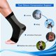 thumbnail image 3 of 2 pares de calcetines para neuropatía, calcetines de compresión para aliviar el dolor de neuropatía en mujeres y hombres, calcetines de compresión Comprex para fascitis plantar y tobillo., 3 of 5