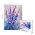 thumbnail image 4 of 500 pcs 500 piece puzzle for adults Lavender,Challenging Brain Exercise,Unique and Beautiful Design,beauty Lavender Wooden Puzzles 500 Piece,Gift for Lavender Lovers,Stress relieving pleasure, 4 of 6