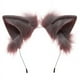 thumbnail image 1 of Tocado con orejas de lobo y gato para mujer, accesorios de felpa para Cosplay, 1 of 1