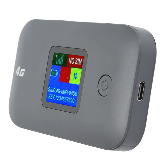 Portable 4G WiFi, 4G WiFi Mobile Hotspot WPA WPA2 Encryption Plug and Play 300Mbps for Laptops