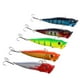 thumbnail image 4 of 5pcs Pesca Top-Wasser Señuelos de Pesca Flotantes Anzuelo Agudo Cebo Duro Crankbait, 4 of 9