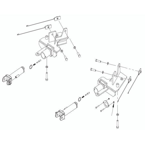 Roadmaster Plaque de Base pour Véhicule 522207-5 Connexion Directe; Onglet Amovible; Sans Câbles de Sécurité; avec Matériel