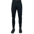 thumbnail image 4 of Ma Croix Mens Joggers with Zipper Pockets Casual Lightweight French Terry Active Sweatpants, 4 of 6