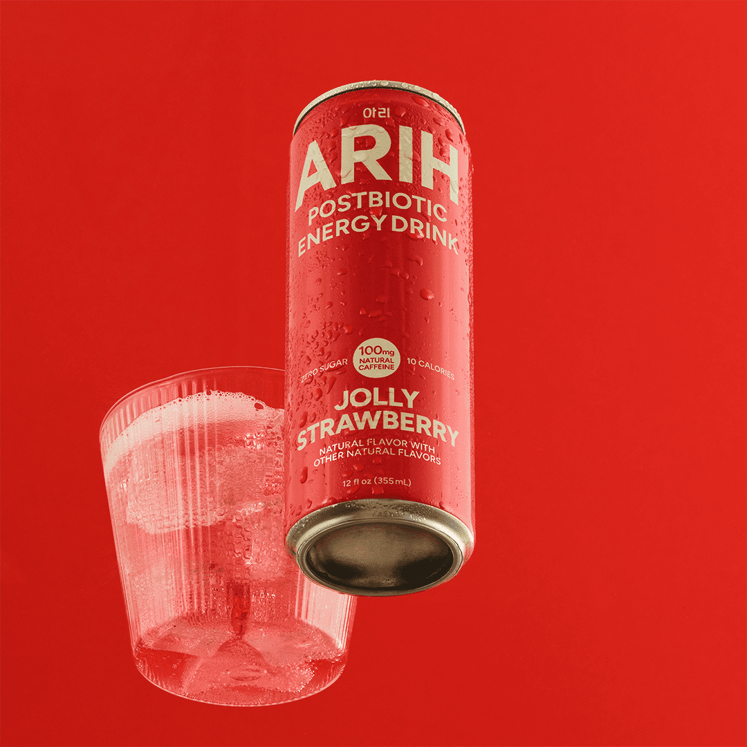 ARIH BTS' Choice Postbiotic Energy Drink Bundle, Multiple Flavors, 16 cans