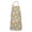 Easter and Cool, variant on Easter and Eggs Multicolor Pattern Apron with Pockets, Cotton Linen Waterproof Adjustable Apron for Women, Kitchen Cooking Gardening BBQ Salon Apron, 33x27 Inch