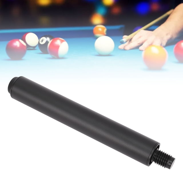 Pool Cue Extension Stick, Billiard Pool Cue Extension Rubber Rear Plug Weight Gaining Wear Proof for Practice
