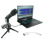 Rockville Z-STREAM USB Streaming Microphone Zoom/Podcast Mic+iPhone/iPad Cable