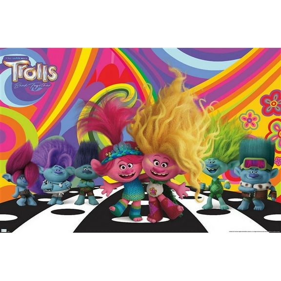 Trolls: Band Together - Universe Wall Poster, 22.375" x 34"