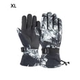 thumbnail image 3 of Soidarity Guantes Manoplas Pantalla táctil Exterior Cálido Antideslizante Impermeable A prueba de viento Snowboard Invierno Clima frío Engrosamiento Deportes de nieve Negro, Negro> XL XL Soidarity OD028936-09, 3 of 6
