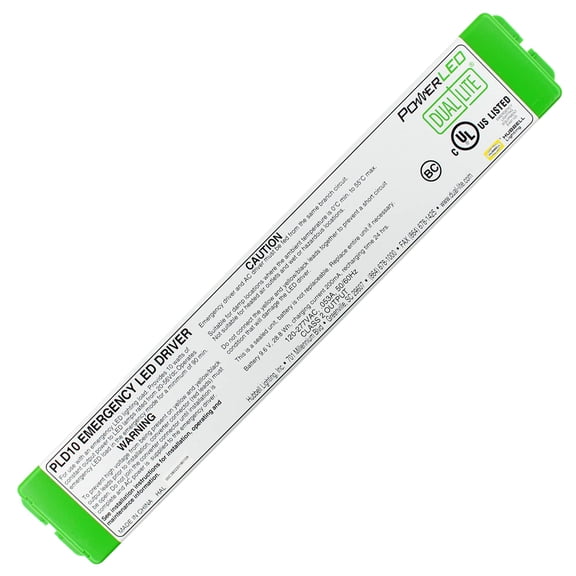 Dual Lite PLD10 Emergency Lighting LED Driver, 90-Min, 120/277V CA3