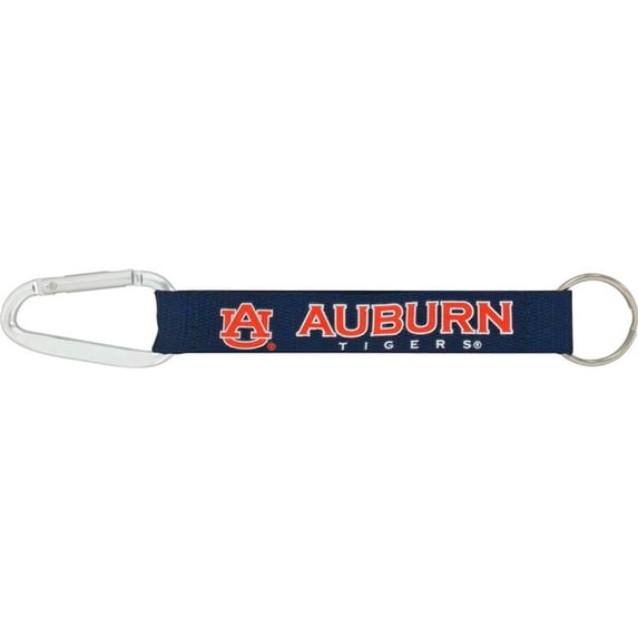 Hillman Group 713108 NFL Carabiner with Strap - Auburn Tigers - 24 Piece