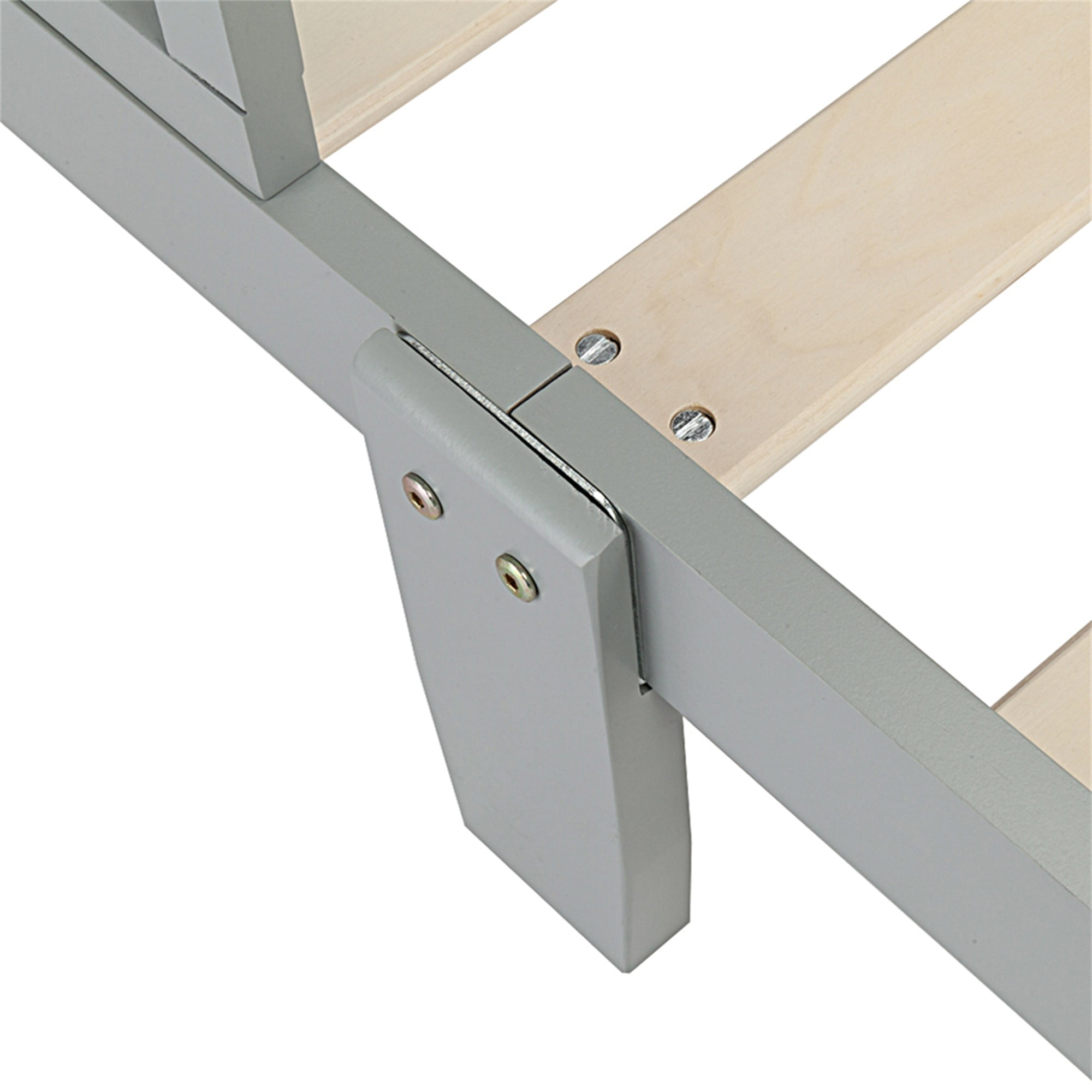 Kadyn Toddler Bed, Classic Solid Wood Children's Bed Frame with Safety Rails, Wooden Bed Frame Toddler Bed with Wooden Slat Support, Boys and Girls Bedroom Furniture Kadyn Toddler Bed, Classic Solid Wood Children's Bed Frame with Safety Rails, Wooden Bed Frame Toddler Bed with Wooden Slat Support, Boys and Girls Bedroom Furniture