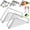 2pcs, variant on Stainless Steel Corner Sink Shelf with Triangular Open Wire Rack Design, Waterproof Rustproof Corner Sink Rack, Sink Corner Drying Rack for RV Apartment Compact Kitchen,1pc