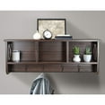 thumbnail image 6 of OS Home and Office Decorative Coat Rack and Storage Accent Rack in Espresso, 6 of 7