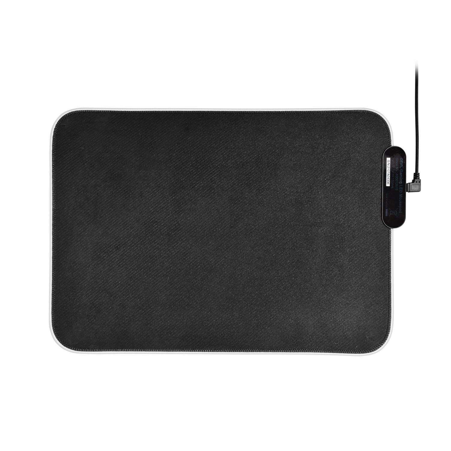 onn. Gaming LED Mouse Pad with 10 Lighting Modes