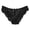 Black, variant on Lingerie for Women Lace Mesh Panties for Women Breathable Crotch Bottoms in M-XL Transparent Design Pink XL