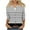 Gray, variant on Fashion 3/4 Sleeve Summer Tops for Womens 2024 Plus Size Printed Loose T-shirt Blouse Round Neck Buttons Tops Gifts for Womens