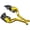 Gold, variant on Motorcycle Handlebar Brake Clutches Lever Aluminum Construction Weather Design for CLICK150
