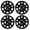 Black Lacquer, variant on (4 Pack)16" Hubcaps Wheel Rims Cover for 2007-2012 Nissan Sentra Compatible with Steel Wheels Bolt on Installation(16-inch,Lacquer)